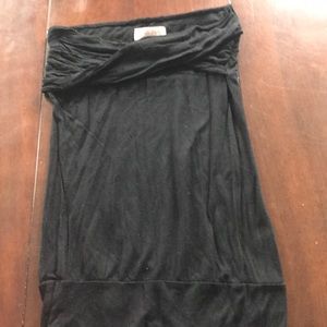 Black Loose Tube Top size small
